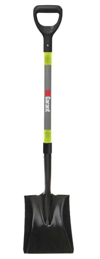 Garant Fiberglass Square Mouth Shovel W/D-Grip Handle 1