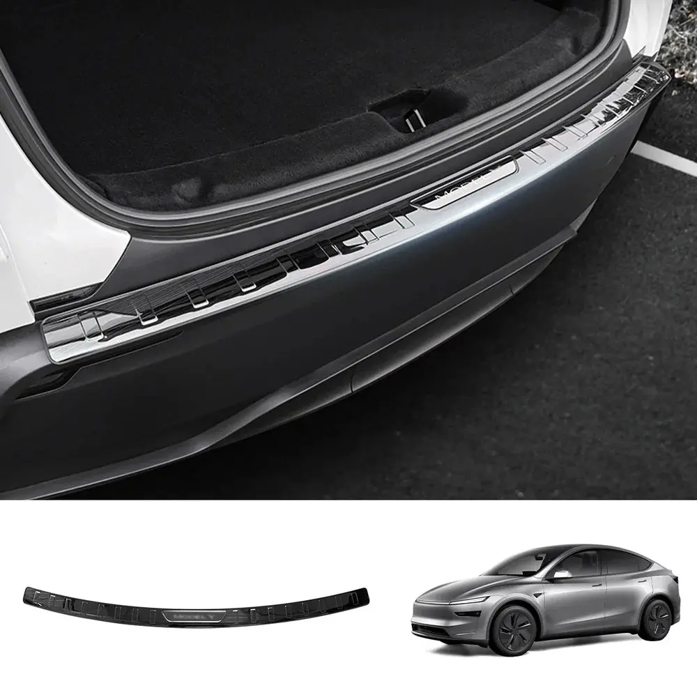 Stainless Steel Rear Bumper Protector Guard For Tesla Model Y Juniper 2025+ 1