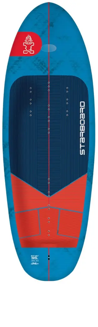 2025 Starboard 7'0" X 26" Take Off Blue Carbon Foil Board 1