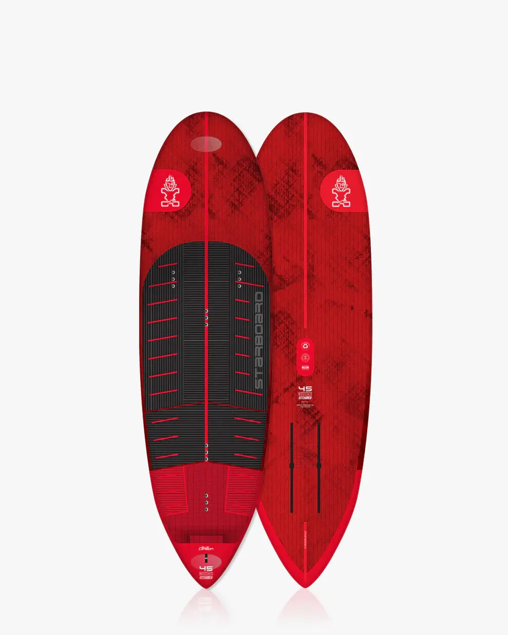 2026 Starboard 7'5" X 26" Above Blue Carbon Foil Board 1