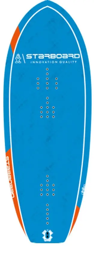 2023 Starboard 5'2" X 20.5" Foil Surf V2 Blue Carbon Foil Board 1