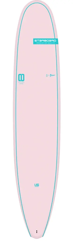 2023 Starboard Longboard Surf  9'1" X 22" Limited Series Pink Surfboard 1