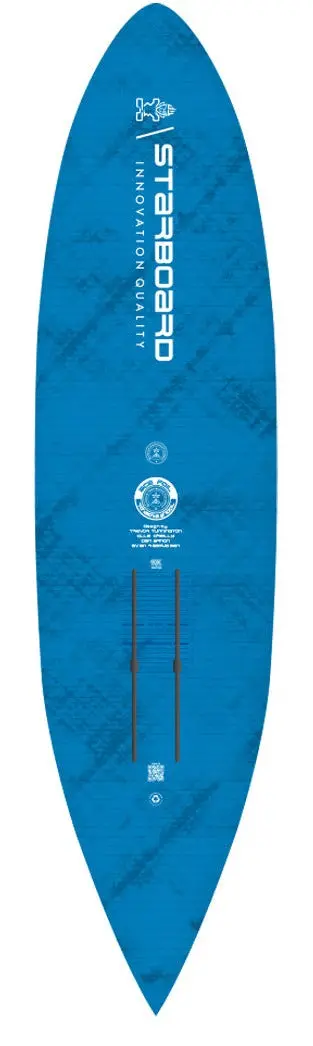 2024 Starboard Ace Foil 7’10” X 23″ Blue Carbon Sup Downwind Board 2