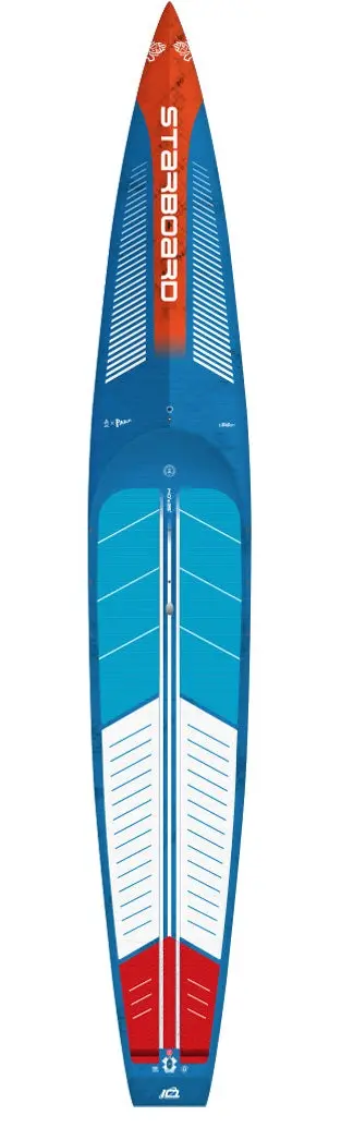 2024 Starboard Sup 14’0” X 23” Gen R Blue Carbon Sup Board 1