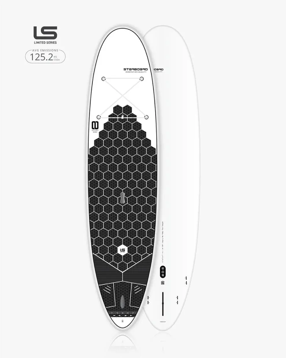 2025 Starboard 9'6" X 31" Go Surf Limited Series White Sup Board 1