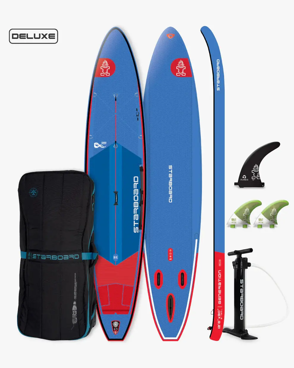 2026 Starboard 12'6" X 30" Generation Deluxe Inflatable Sup Board 1