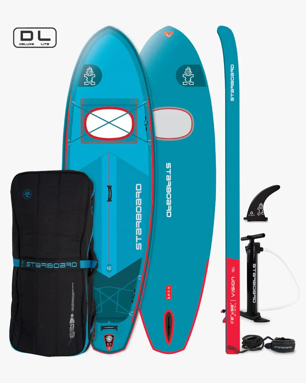 2026 Starboard 11'2" X 38" Vision Deluxe Lite Inflatable Sup Board 1