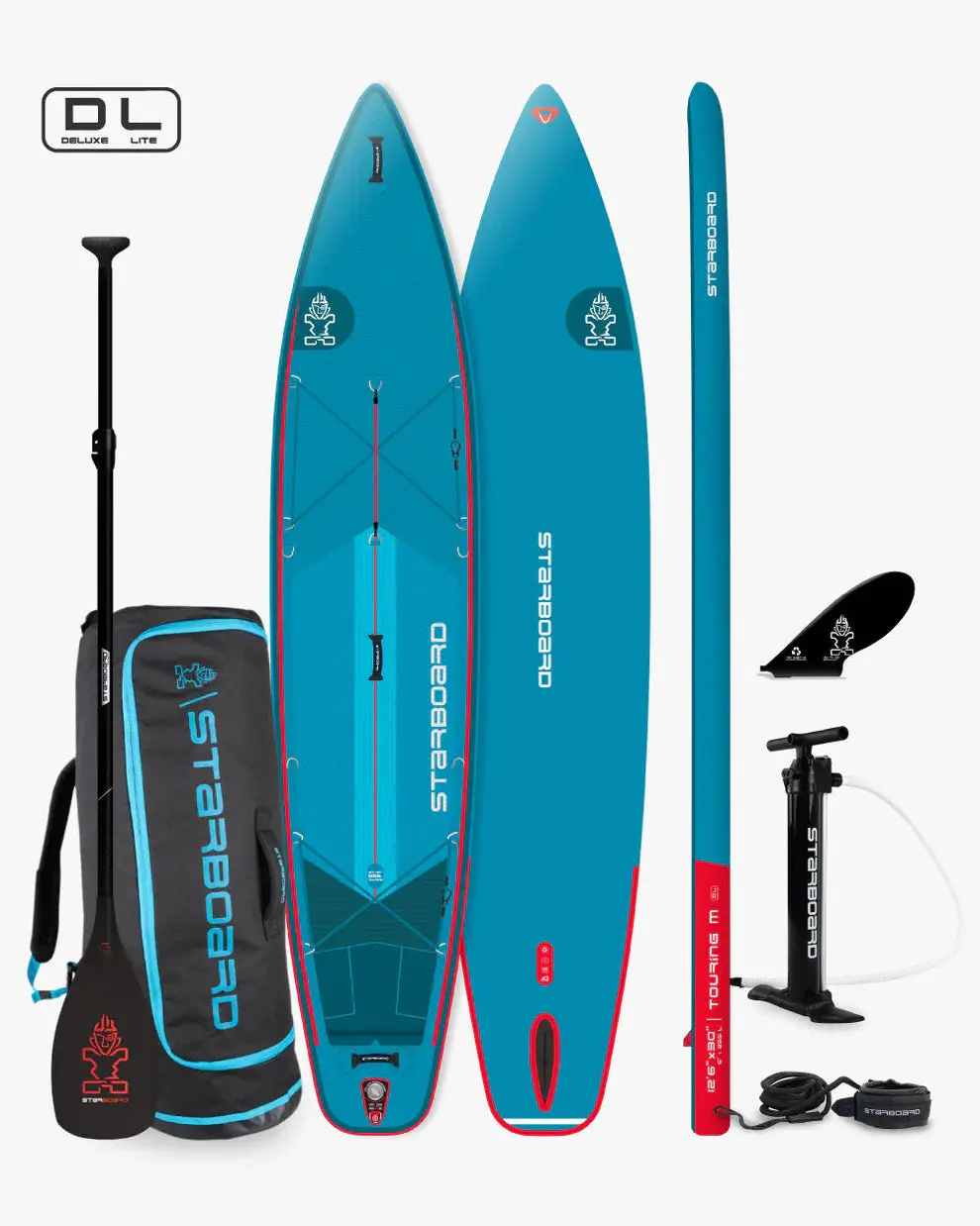 2026 Starboard 14'0" X 30" Touring M Deluxe Lite With Paddle Inflatable Sup Board 1
