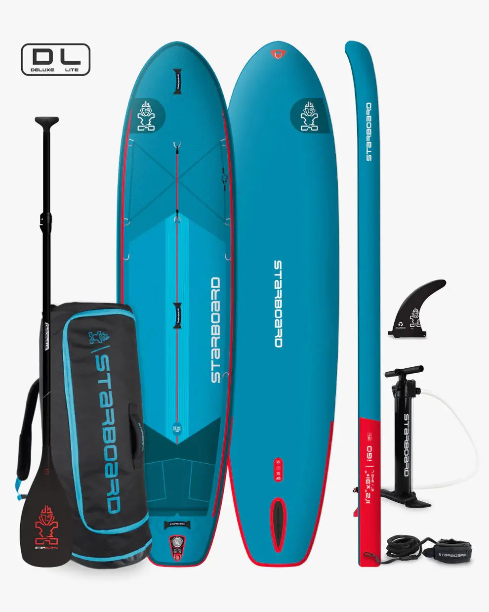 2026 Starboard 11'2" X 31+" Igo Deluxe Lite With Paddle Inflatable Sup Board 1