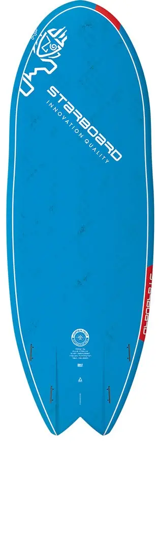 2022 Starboard Sup 7'2" X 28" Hyper Nut Blue Carbon Sup Board 2