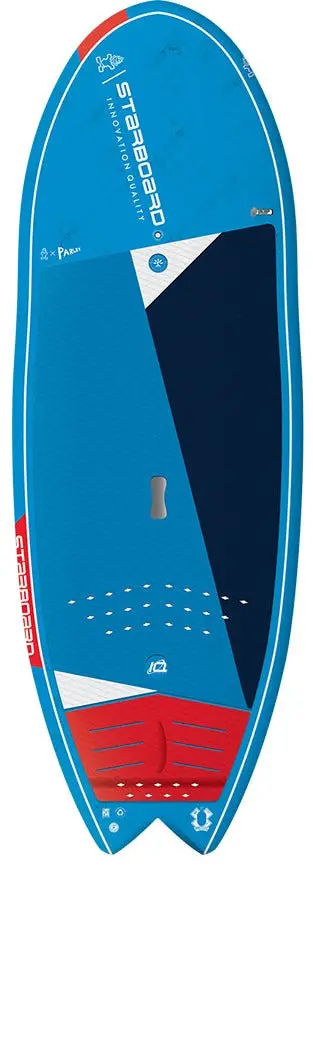 2022 Starboard Sup 8'0" X 31.5" Hyper Nut Blue Carbon Sup Board 1