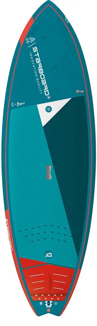 2022 Starboard Sup Pro 6'8" X 24" Blue Carbon Pro Sup Board 1
