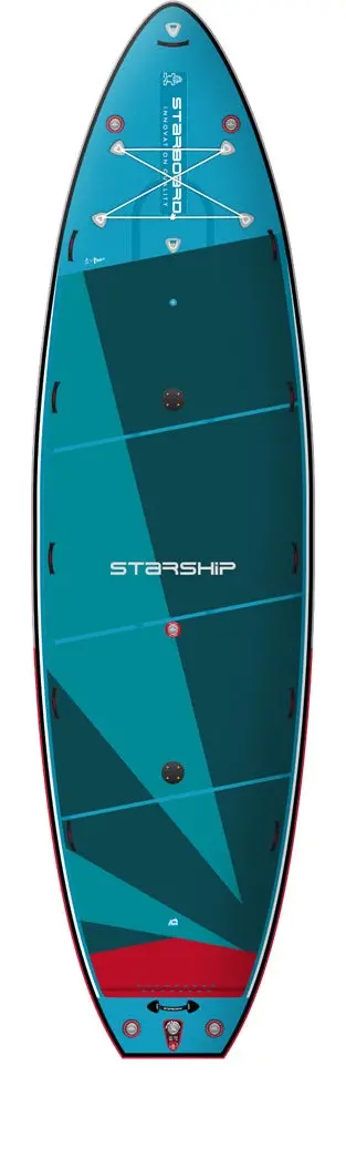 2022 Starboard Inflatable Sup 18'6" X 60" Starship All Water Deluxe Dc Sup Board 1
