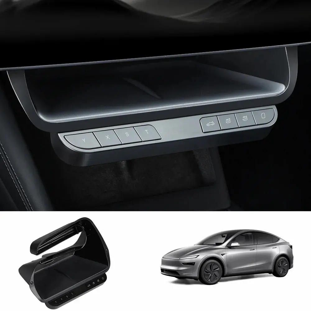 Model 3/Y Storage Box Intelligent Custom Function Control Physical Tsxy Buttons For Tesla 8