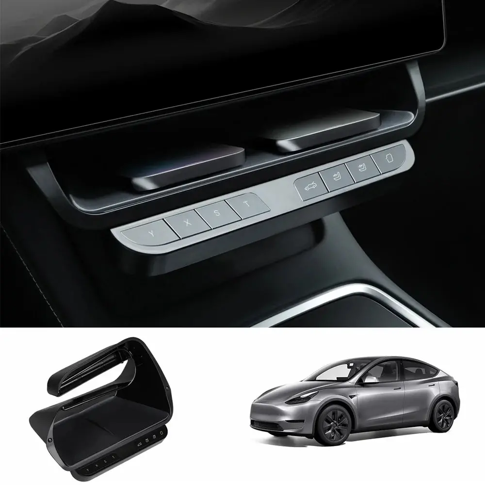 Model 3/Y Storage Box Intelligent Custom Function Control Physical Tsxy Buttons For Tesla 6