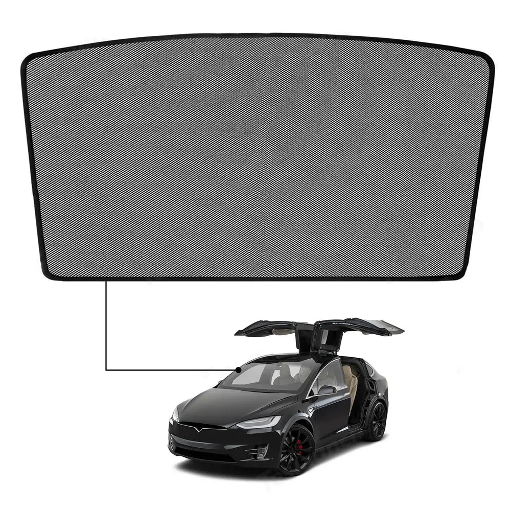 Sunroof Sunshade (Front Sun Visor) For Tesla Model X (2015-2026) Accessories 1