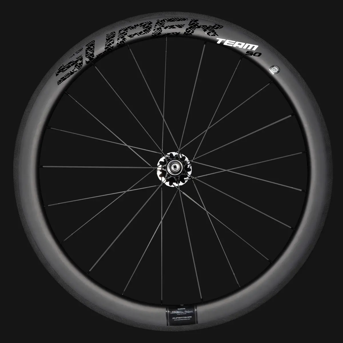 Classic Pro R25-50 Carbon Wheelset Rim Brake Black Decals 1