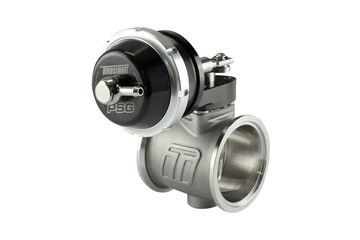 Pneumatic Straightgate50 (Vacuum-Based) 6 Inhg External Wastegate (Black) 1