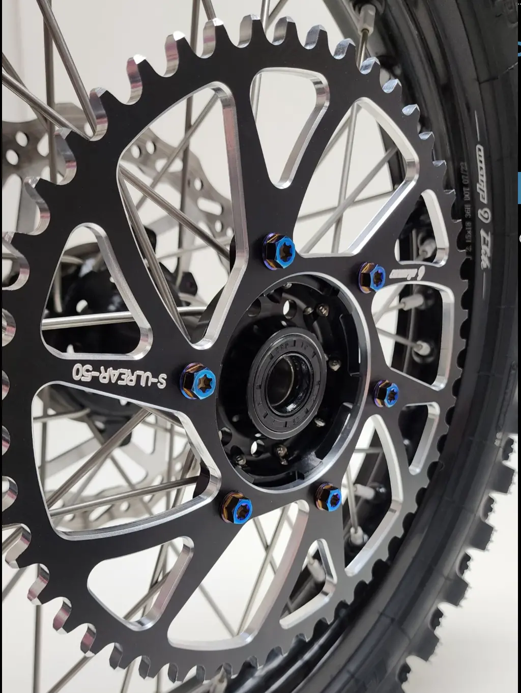 Warp9 Ultra Bee Titanium Sprocket Bolts 1