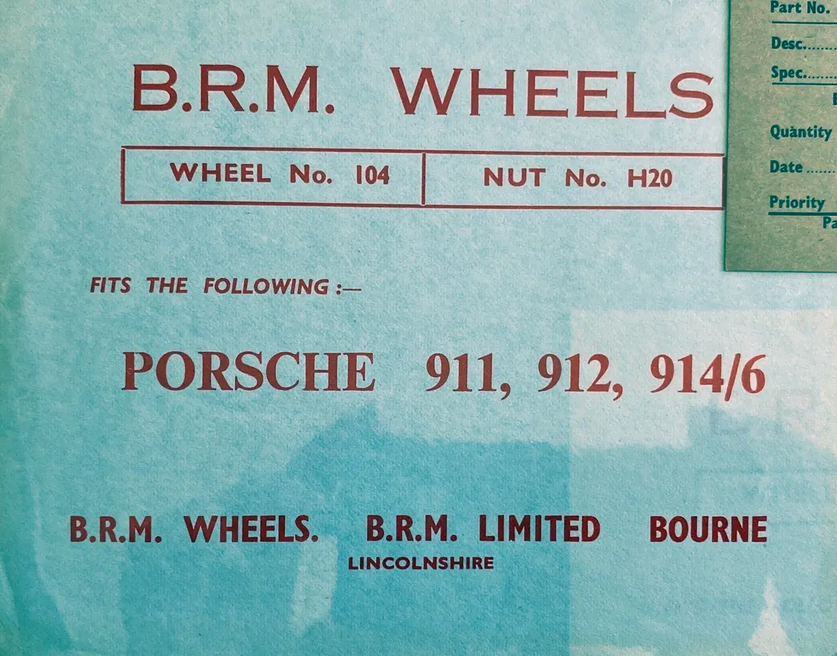 Brm Enterprises - Wheels Label 1