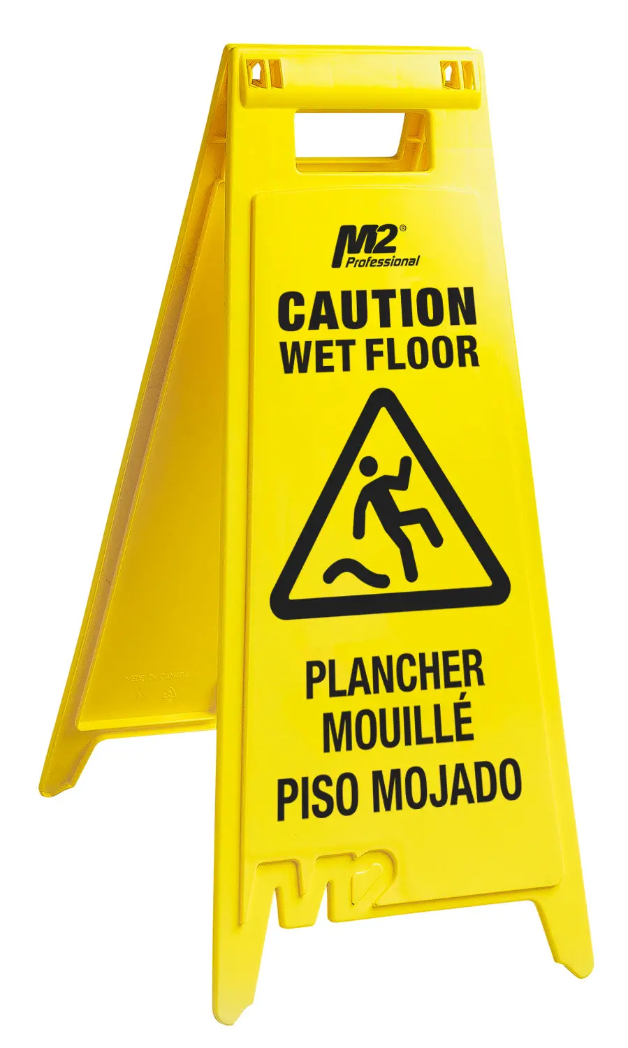 28 In. Caution Wet Floor Sign English/French 1