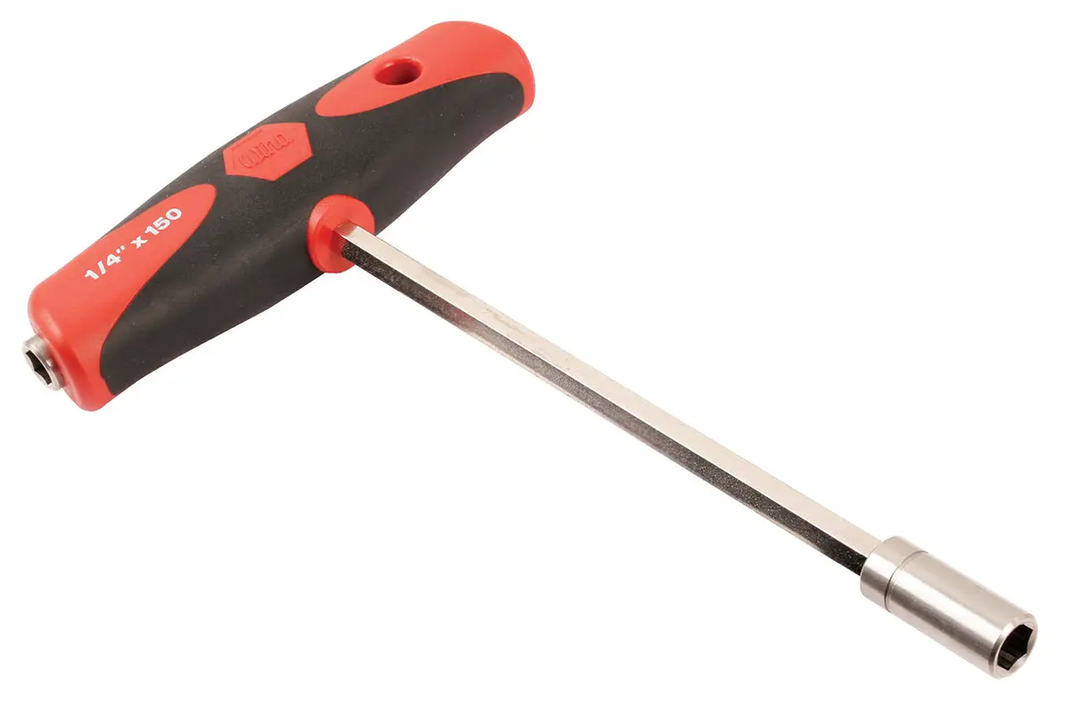 Wiha T-Handle Comfort Grip Bit Holder 1