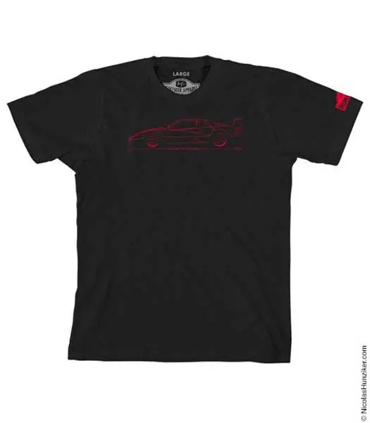 Hunziker F40 Graphic Tee 1