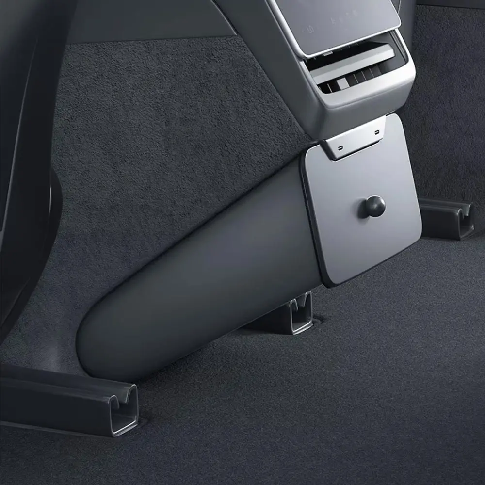 Backseat Magnetic Trash Can & Storage Box For Tesla Model 3 Highland 2024+ 1