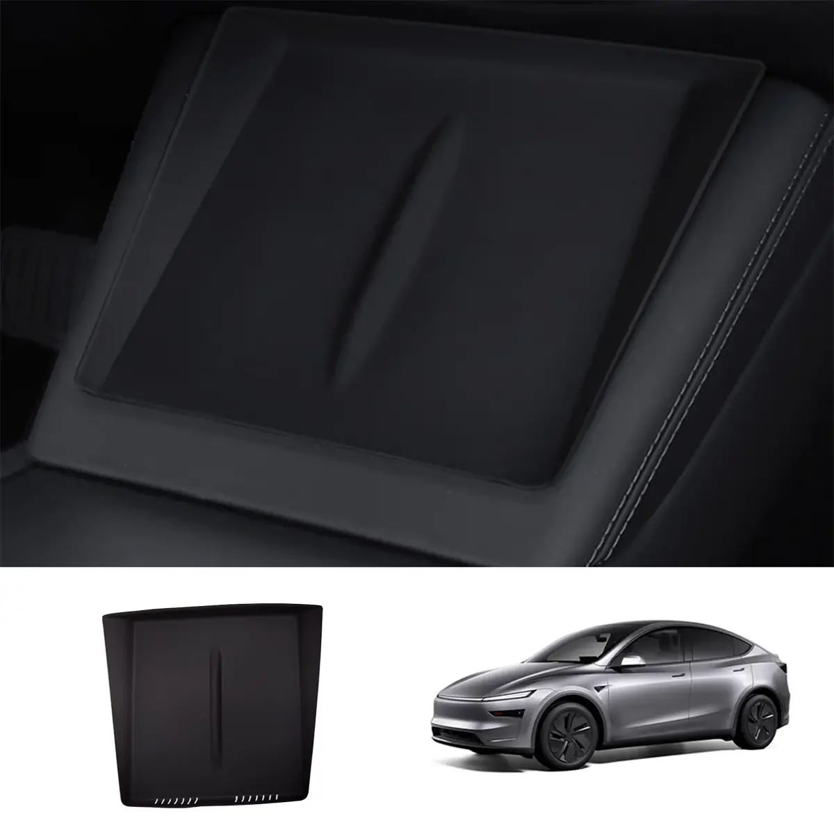 Wireless Charging Anti-Slip Protective Mat For Tesla Model Y Juniper 2025+ 1
