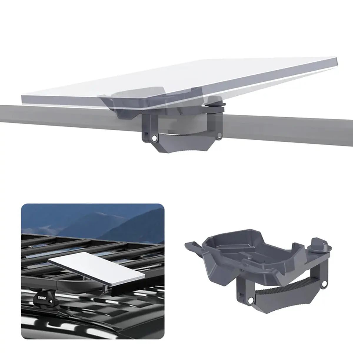 Roof Rack Mobility Square Pole Mount For Starlink Mini 1