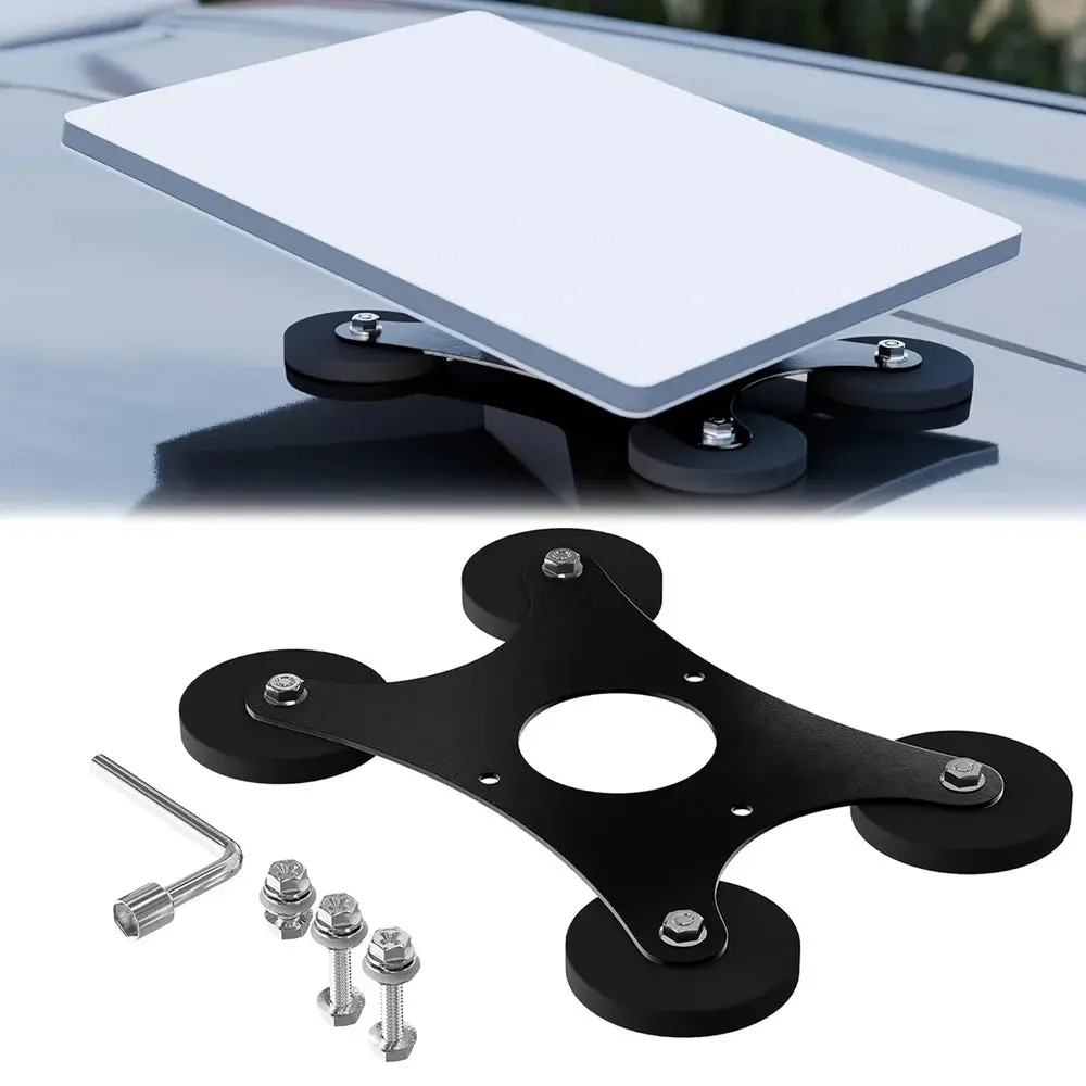 Magnetic No-Drill Car Mount For Starlink Mini – 2025 New Version 1