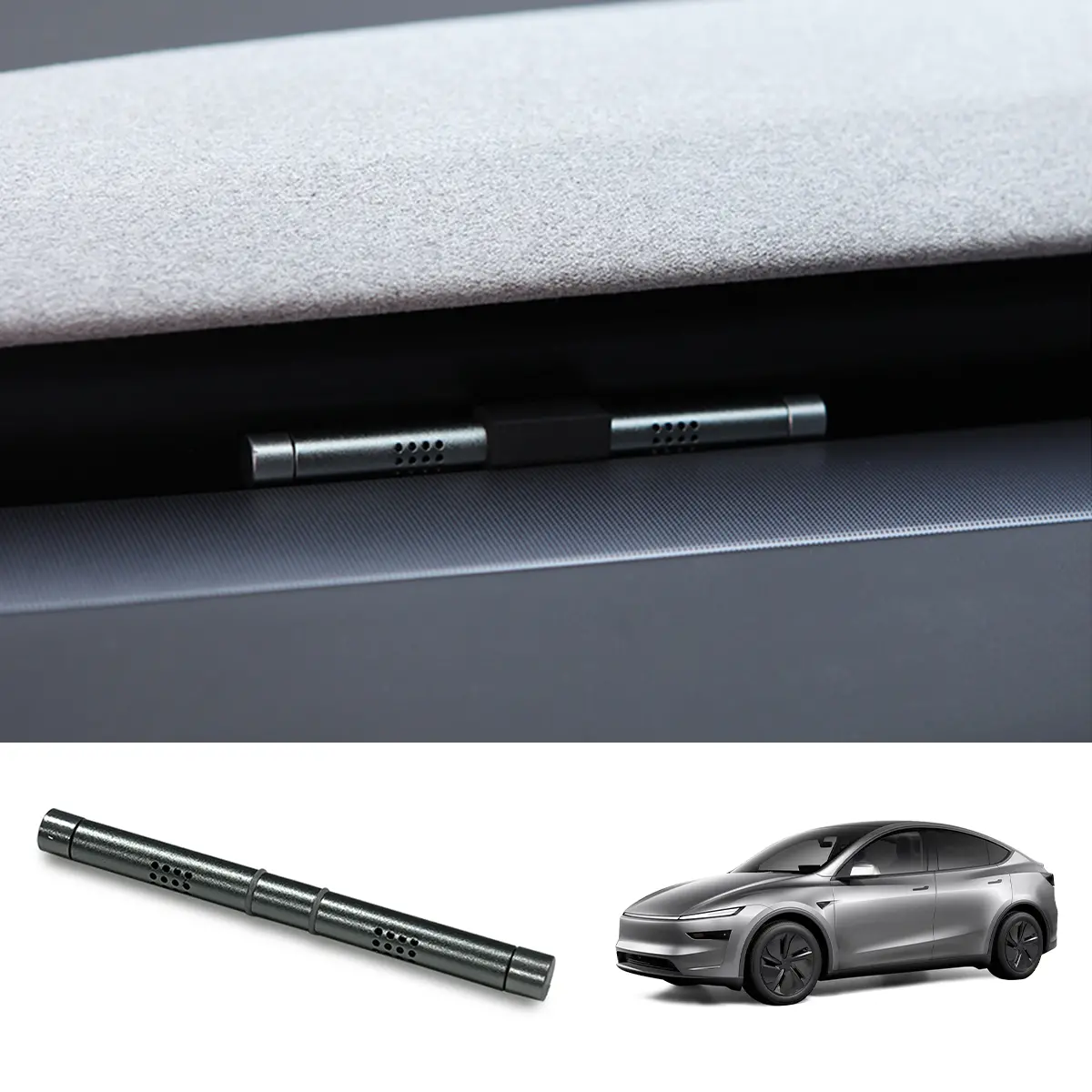 Embedded Car Aromatherapy Stick & Scent Wicks For Tesla Model Y Juniper 2025+ 1