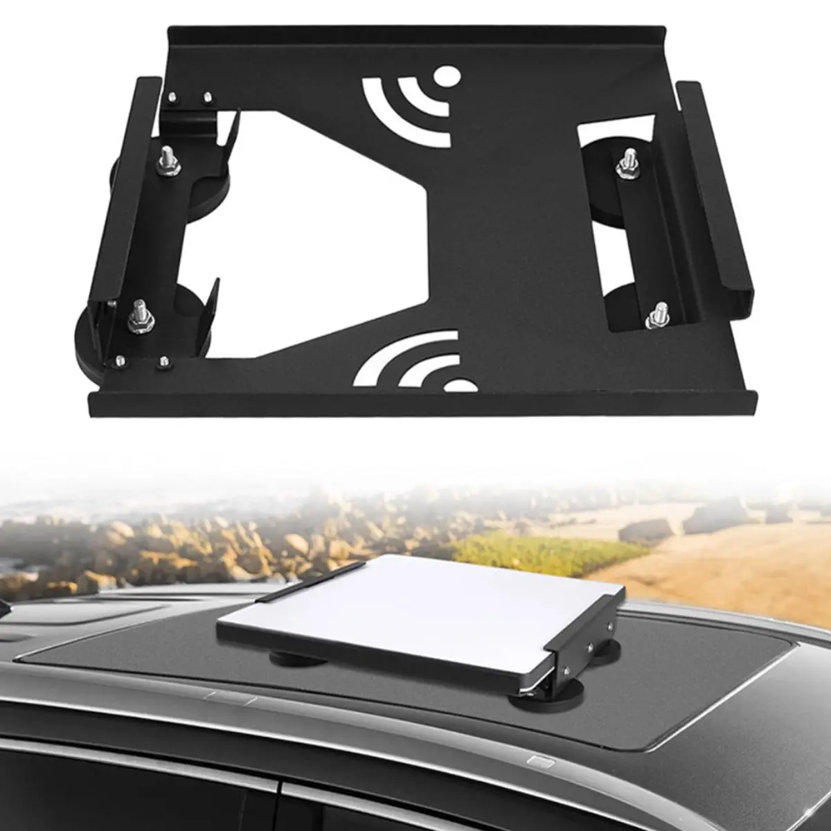 Magnetic Quick-Release Car Roof Mount For Starlink Mini 1