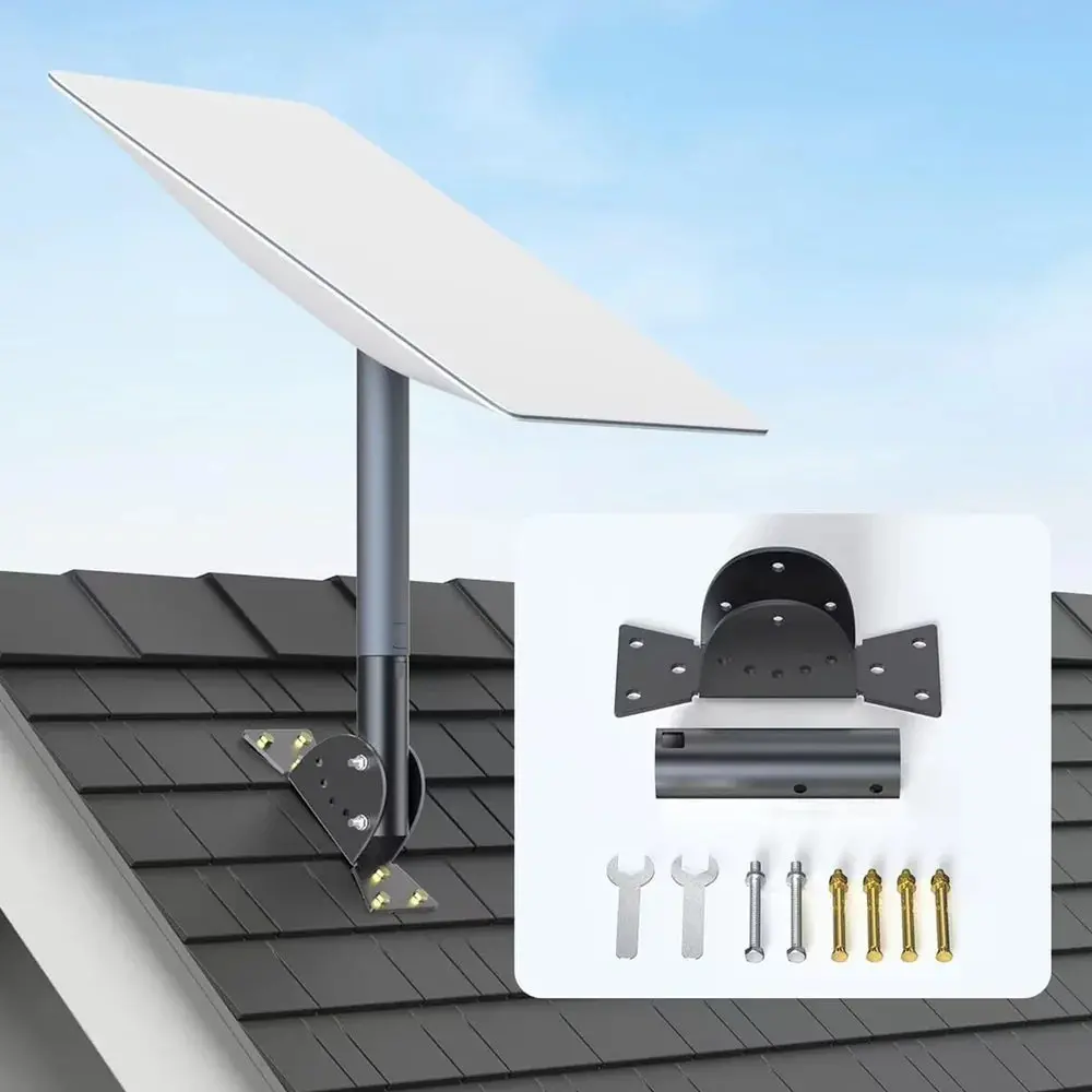 Adjustable Roof Pole Mounting Kit For Starlink Gen 2 Dish 1