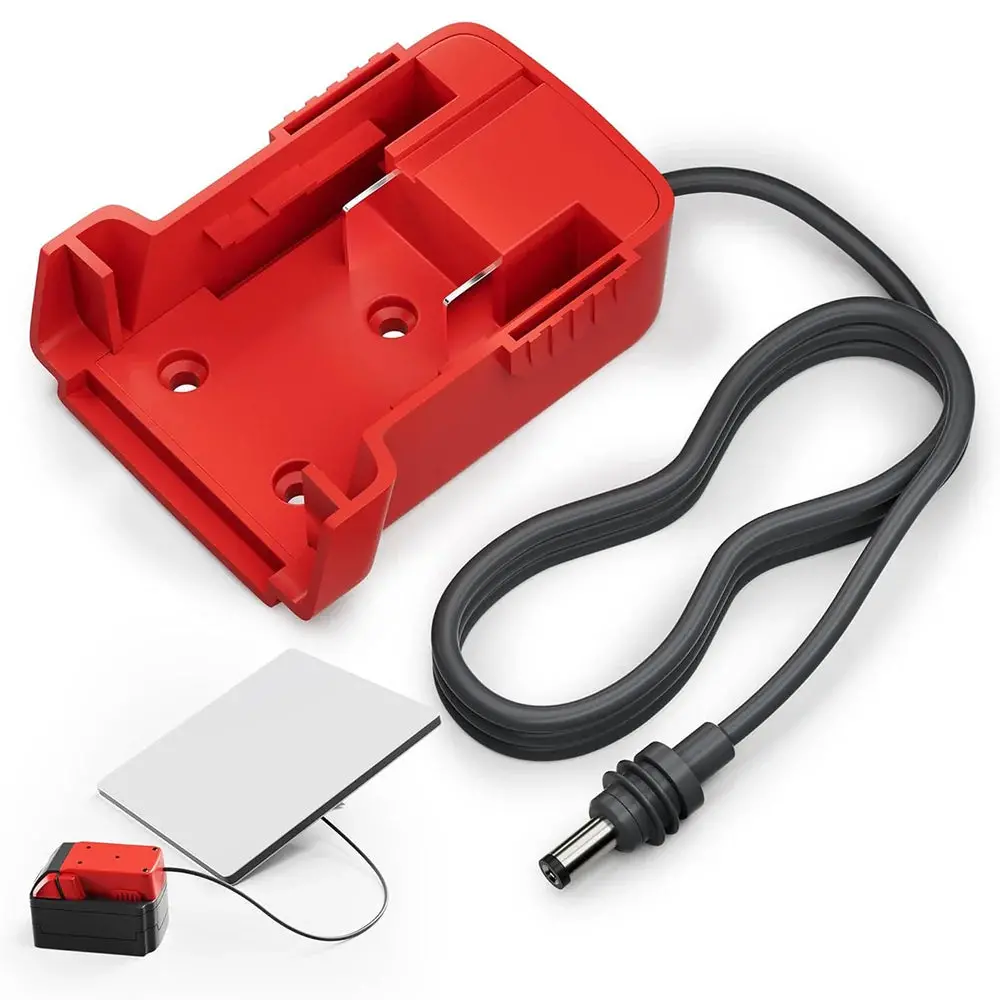 Milwaukee 18V Battery Adapter With Dc Power Cable For Starlink Mini 1