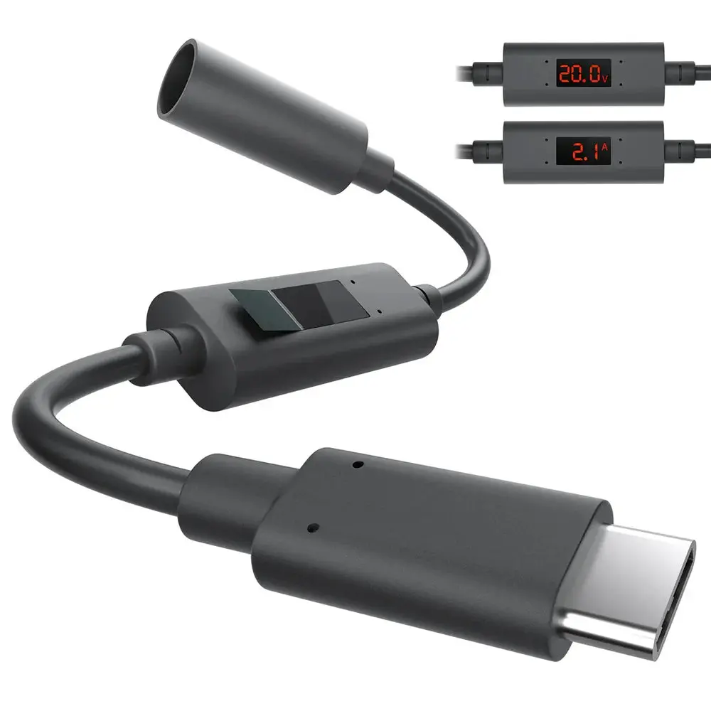 Starlink Mini Pd Usb-C To Dc Female Adapter With Digital Display (Volt/Amp) 1