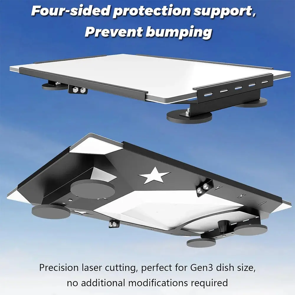 Magnetic Anti-Theft Roof Mount For Starlink Gen 3 2
