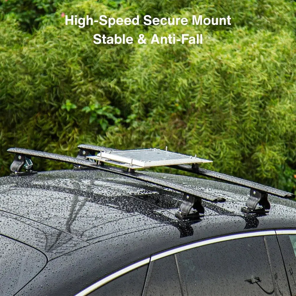 Starlink Mini T-Slot Roof Rack Mount With Stainless Steel Frame & Pc Shell Cover 2