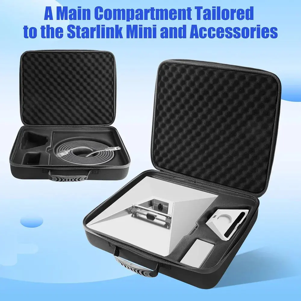 Shockproof Eva Travel & Accessory Case For Starlink Mini 2