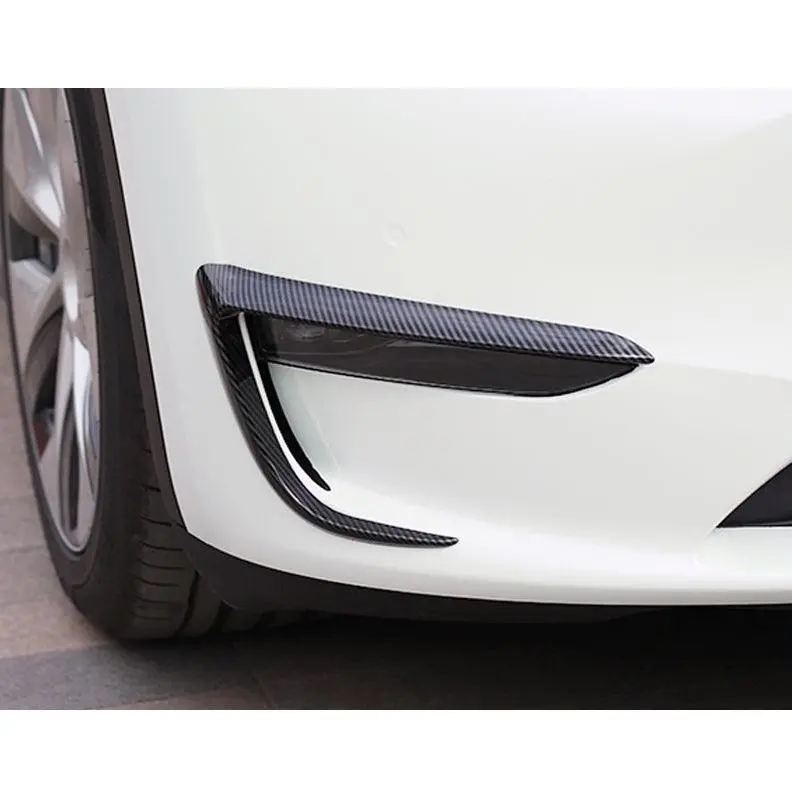 Model Y Fog Light Canards Fog Lamp Overlays Protective Film Covers (1 Pair) (2020-2024) 1