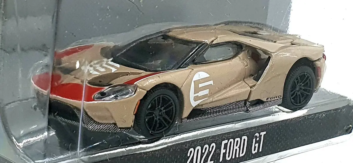 Greenlight 1/64 Scale 30413 - 2022 Ford Gt #5 Holman Moody 24Hr Lm 1966 2