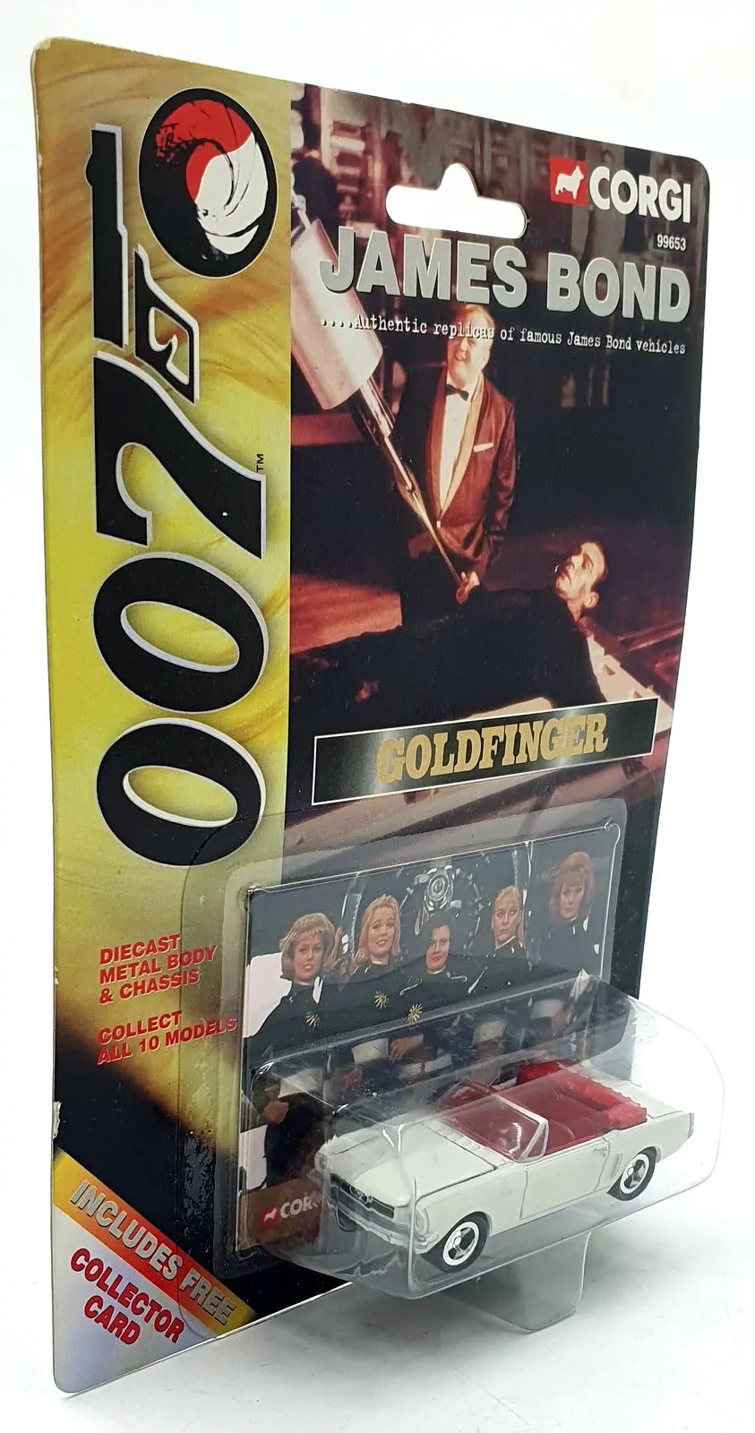 Corgi 1/64 Scale 99653 - Ford Mustang James Bond 007 "Goldfinger" 1