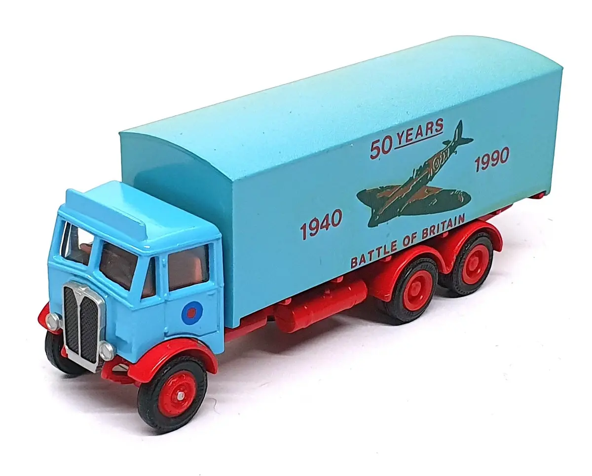 Efe 1/76 Scale C310502 Aec Mammoth Truck 50Yrs Battle Of Britain Reworked - Blue 1