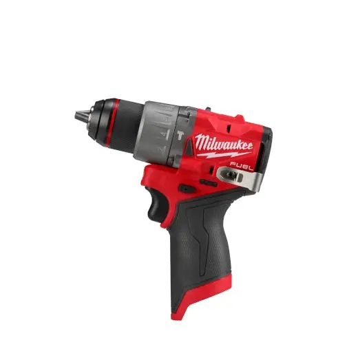 Milwaukee 3404-21 M12 Fuel 12-Volt Lithium-Ion Brushless Cordless 1/2 In Hammer Drill Kit 2.0Ah 1