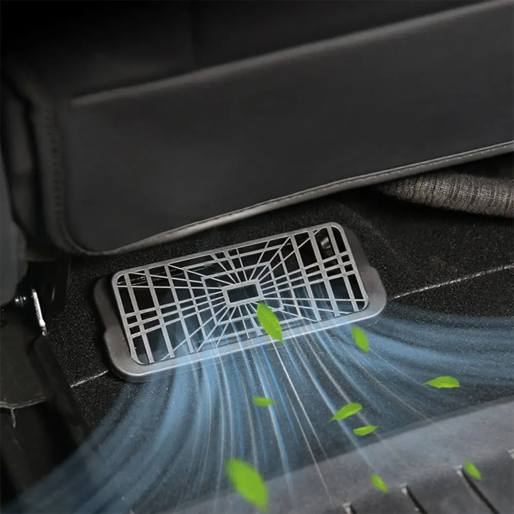Model 3 Highland Protective Cover For Air Outlet Under Seat Console Outlet Protector Grille (2Pcs) 1