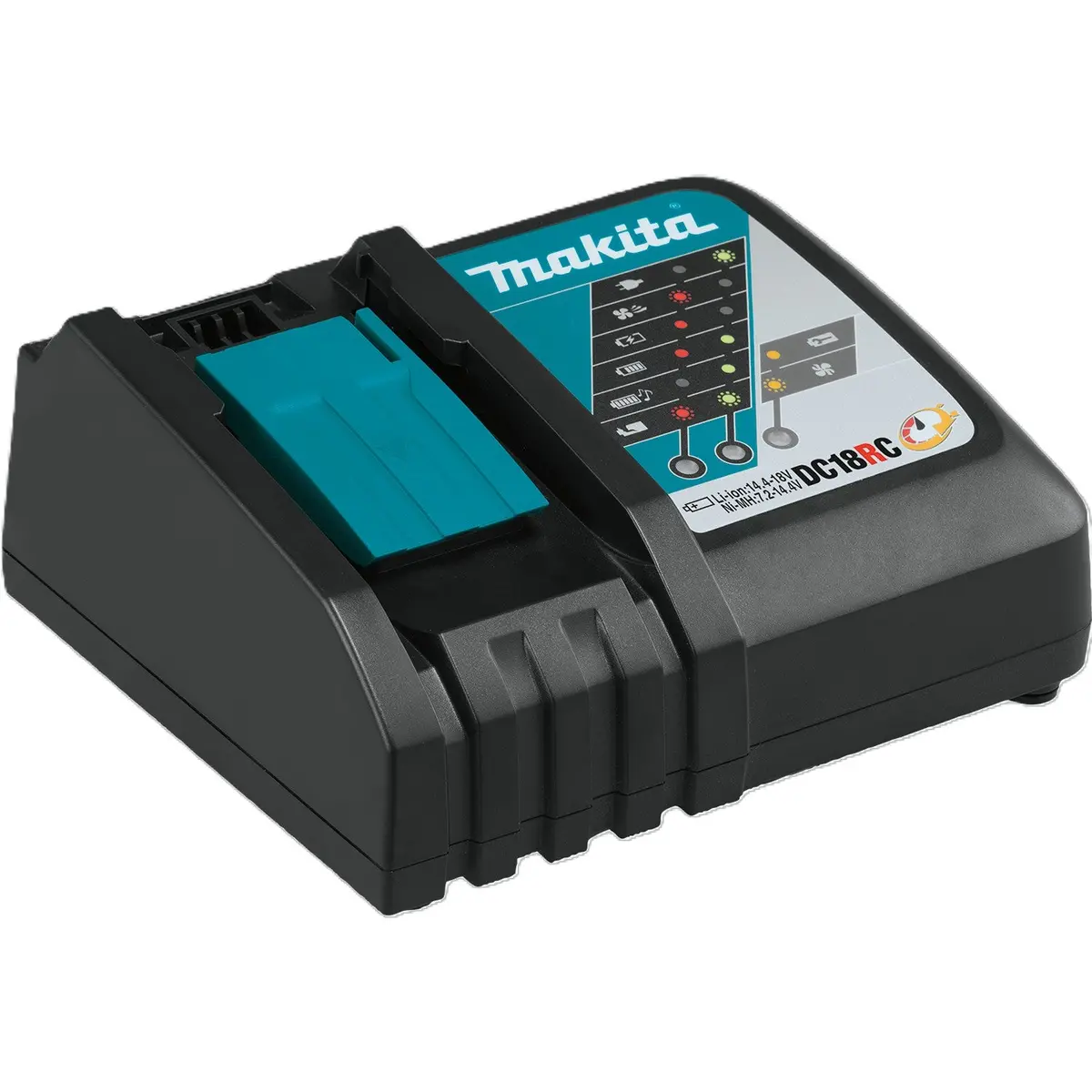 Makita Dc18rc 18-Volt Lxt Lithium-Ion Rapid Battery Charger 1