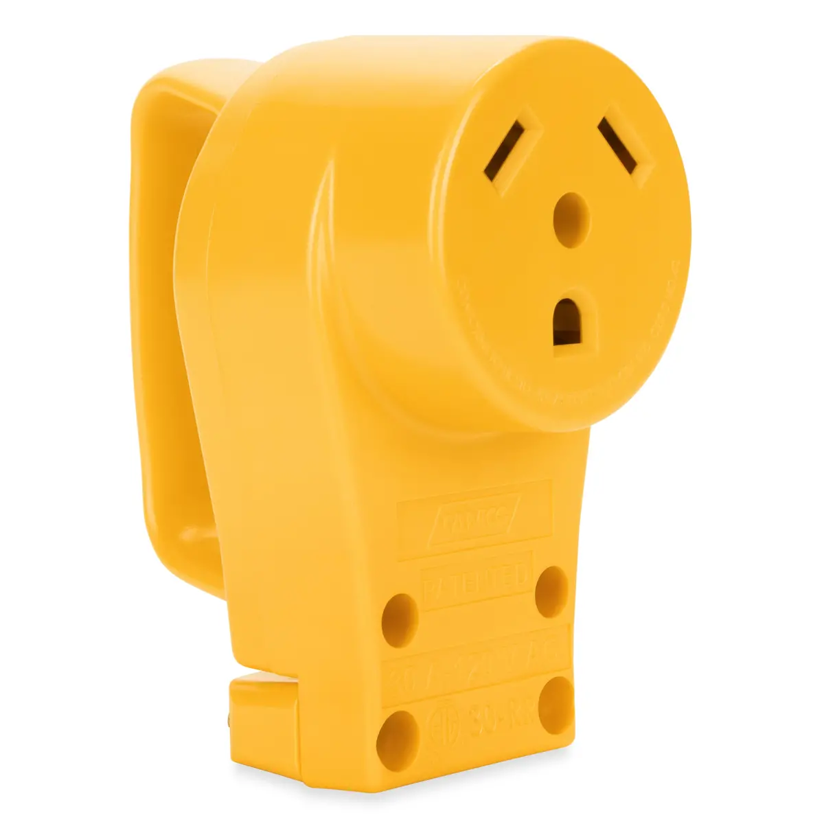 Powergrip-Receptacle Fem Repl30a 125V/3750W(Clam)Cetlus(E/F) 1