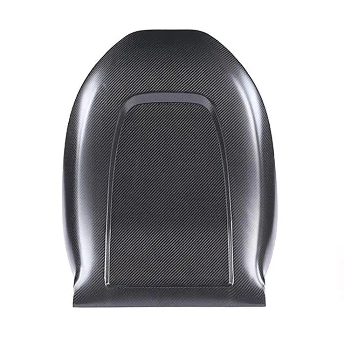 [Real Carbon Fiber] Backseat Cover, Rear Seat Back Overlay For Tesla Model 3/Y (1 Pair) (2017-2023) 1