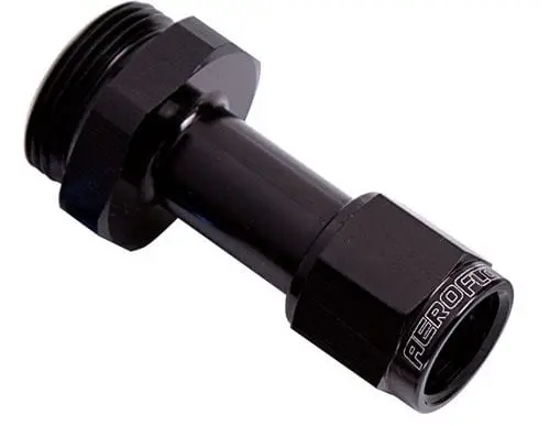 Af160-08-1Blk Carburetor Adapter – Female -8An Fitting For Fuel System Integration 1