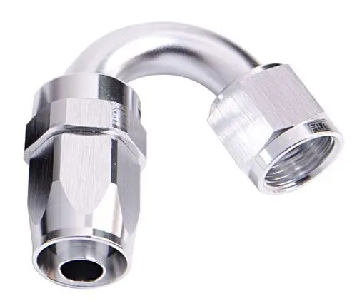Af105-08S Swivel Hose Fitting – 150° Tapered -8An Aluminum End For Flexible Plumbing 1